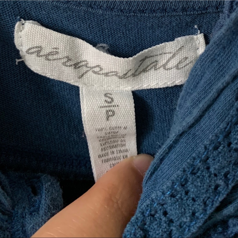 Aeropostale Blue Tank Top - Picture 3 of 3